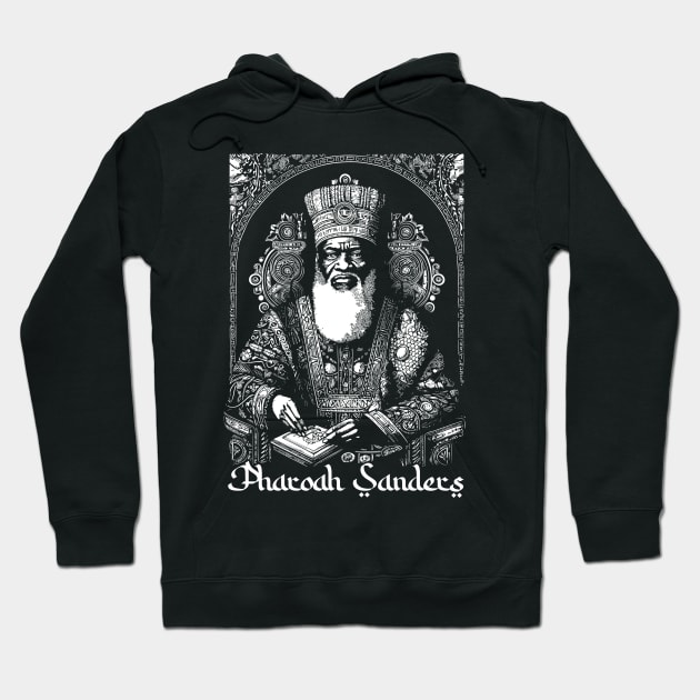 Pharoah Sanders  -- Original Retro Design Hoodie by DankFutura